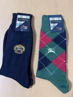 新品　BURBERRYS バーバリーズ 靴下 2足セット　英国製