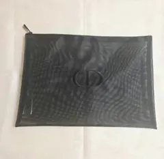 Dior メッシュポーチ ブラック