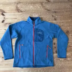 mont-bell フリースジャケット キッズ 150 青
