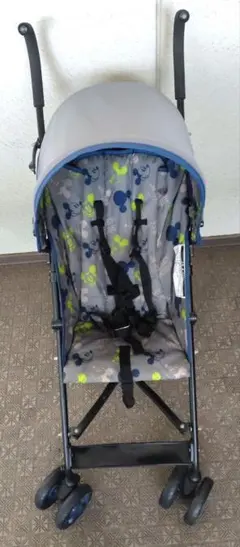 ミッキーマウス ベビーカー 軽量 折りたたみ