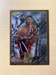 NBA ALLEN IVERSON RC TOPPS FINEST BRONZE