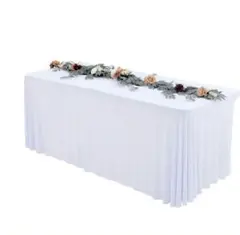 ポリエステル伸縮性テーブルカバー テーブルクロス