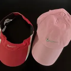 NIKE キャップ サンバイザー 2点セット　調整可能のサムネイル