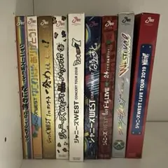 WEST. DVD セット売り(バラ売りも可能→1枚1,125円) WEST. DVD セット売り(バラ売りも可能→1枚1,125円) 2025年最新
