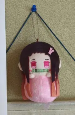 『鬼滅の刃』竈門禰豆子（かまど ねずこ）ぬいぐるみマスコット「ぴょこぬい」