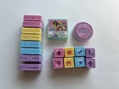 プリキュア　ディズニープリンセス　 スタンプセット
