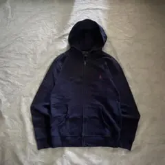 Polo Ralph Lauren zip up hoodie navy