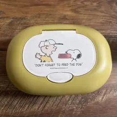 PEANUTS おしりふきケース スヌーピー チャーリーブラウン（おまけ付）のサムネイル