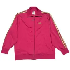 アディダス　ジャージ　希少カラー　ピンク　ゴールド　L