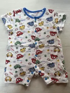 車柄ロンパース　60〜70㎝