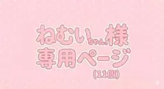ねむいちゃん。様専用ページ（11点）