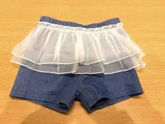 【たろう★様専用】petit main フリル付きショートパンツ　100cm