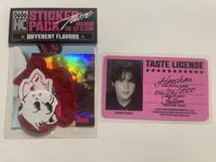 NCT ヘチャン Taste Tincase ver. 封入 カード ステッカー