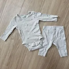 H&M ハートロンパース 2-4ｍ