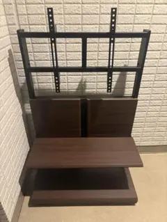 中古】ハヤミ壁寄せスタンド KF-670 木目調 - メルカリ