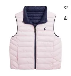 ラルフローレン ダウンベスト　リバーシブル