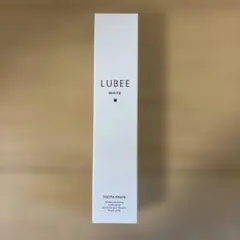 【新品未開封】薬用ハミガキ LUBEE WHITE 80g　ホワイトニング
