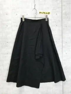 GALLARDAGALANTE NAVY アシンメトリー フレアスカート