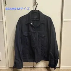 【定価2.3万】BEAMS 3タイプ ファブリック デニムジャケット Mゆったり