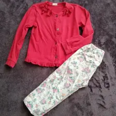 コンビミニ　まとめ売り　カーデ　120 コーデュロイパンツ　110 女の子