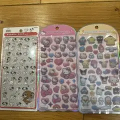 正規品！コットンパフィサンリオボンドロ101匹わんちゃん3枚セット