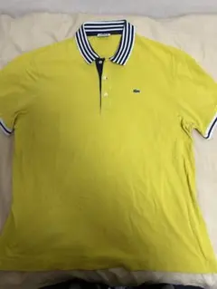 LACOSTE イエローポロシャツ