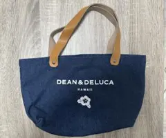 DEAN＆DELUCA Hawaii ハイビスカス　トートSネイビーのサムネイル