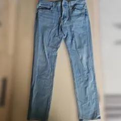 GU メンズ スキニーデニムパンツ ライトブルー 32のサムネイル