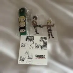 進撃の巨人 一番くじ アクスタ、キーホルダー、映画特典のサムネイル