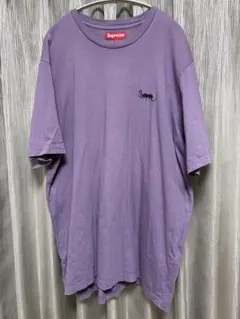 SUPREME USA製 ロゴTシャツ パープル M old supreme - メルカリ