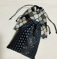 巾着袋＊和柄　2点セット