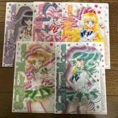 セーラームーン ファミリーマート 明治コラボ A5クリアファイル全5種