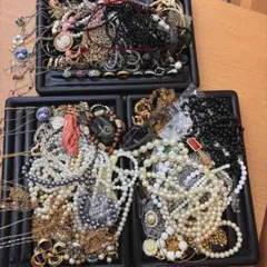 遺品整理 アクセサリー 時計 まとめ ブローチ タイピン 刻印未検品 z65