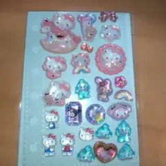 うるちゅるポップシール ボンボンドロップ キティちゃん ハンギョドン