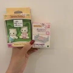 くじ シルバニア ペルシャネコの赤ちゃん ふたごちゃん