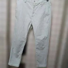 BEAUTY & YOUTH ライトグリーン コーデュロイパンツ Lサイズ