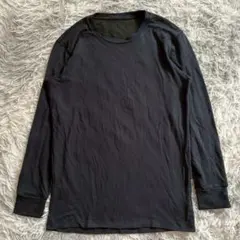 美品✨【UNIQLO】黒 長袖ヒートテック 極暖 S Tシャツ カットソー暖かい