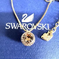 美品✨　SWAROVSKI スワロフスキー　ゴールド　クリスタル　ネックレス