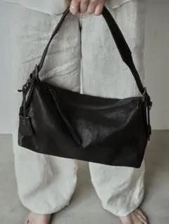 【Llife】COW LEATHER HOBO BAGのサムネイル