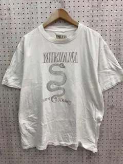 NIRVANA Serve The Servants ロック 半袖バンドTシャツのサムネイル
