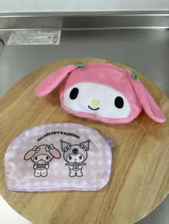 2026年モスバーガー福袋特典 マイメロディエコバッグ　ポーチ 【新品未使用】