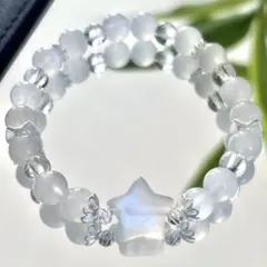 ブルームーンストーン ブレスレット