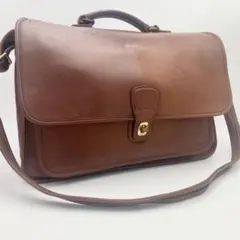 Vintage COACH Satchel Brown Shoulder Bag
