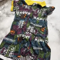 BAPE KIDS BABY MILO 総柄 100