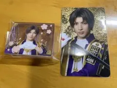 刀剣乱舞 刀ミュ 乱舞博覧会 ふぉとカードアクリル メモスタンド へし切長谷部