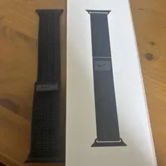 Apple Watch 純正 ブラックNIKEスポーツループ