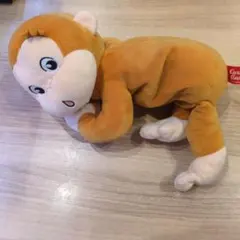 おさるのジョージ　そば入りクタッとぬいぐるみ