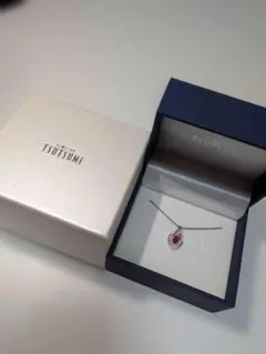 JEWELRY TSUTSUMI PT ルビープチネックレス 0.46ct - メルカリ