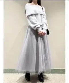 SNIDEL セットアップ ライトブルー