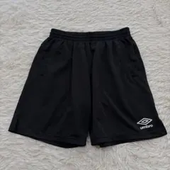 アンブロ UMBRO スポーツハーフパンツ M-L 黒